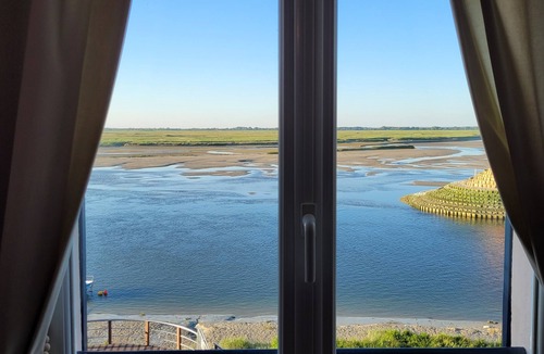 Saint-Valery-sur-Somme Apartment | Panoramic view and terrace over the Baie de Somme