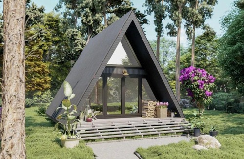 Oakwood House | Panoramic A Frame Perfection at Lake Noire Cabin 1