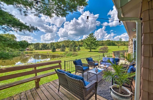 Harpersfield House | Panoramic Catskills Farmhouse and Spa