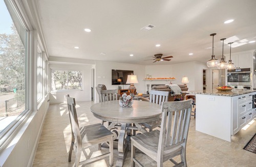 Granite Shoals House | Panoramic Lake Views! Elegant Marble Falls Home