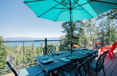 Tahoma House | Panoramic Lake View, Access Best Tahoe Private Sandy Beach-Buoy Possible Lago Azul By Tahoe Time VR