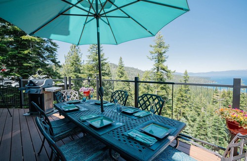 Tahoma House | Panoramic Lake View, Access Best Tahoe Private Sandy Beach-Buoy Possible Lago Azul By Tahoe Time VR