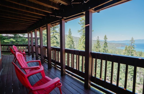Tahoma House | Panoramic Lake View, Access Best Tahoe Private Sandy Beach-Buoy Possible Lago Azul By Tahoe Time VR