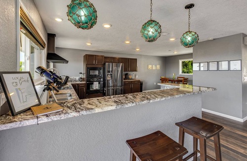 Smith River House | Panoramic Ocean View - Game Room - Fire Pit - Large Deck - Casino - Redwoods