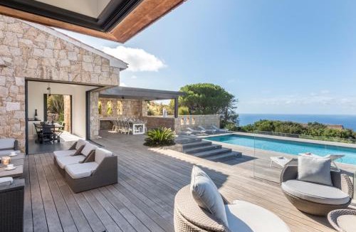 Coti-Chiavari Villa | Panoramic Sea View - Heated Pool - Comfort