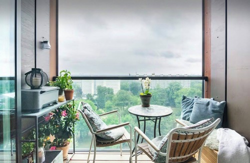 Vesterbro Apartment | Panoramic view from 10th floor in Carlsberg City
