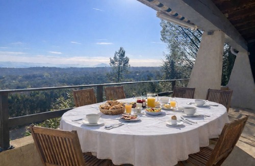 Salazac House | PANORAMIC VIEW of Mont Ventoux Between Gorges de l'Ardèche and Vallée de la Cèze