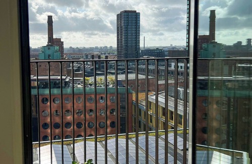 Vesterbro Apartment | Panoramic view over Carlsberg Quarter