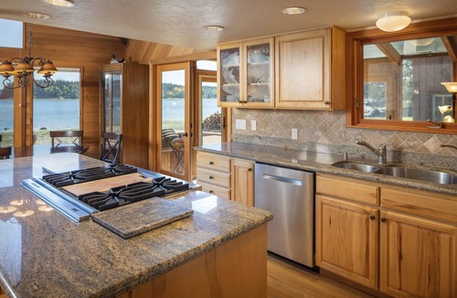 Lopez Island House | Panoramic View, Private, Low Bank Waterfront