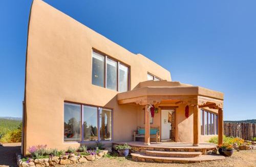 Glorieta House | Panoramic Vistas: Glorieta Adobe Near Pecos River