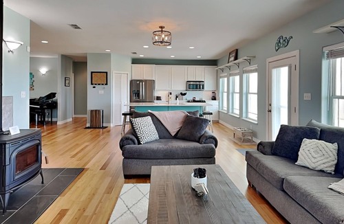 Bayside House | Papa's Place | Bayfront, Pet Friendly, Private Dock, Pool + Firepit!