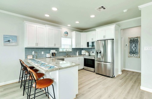 Surfside Beach House | Paradise Found: Spacious Beach House with Ocean Views & Deck