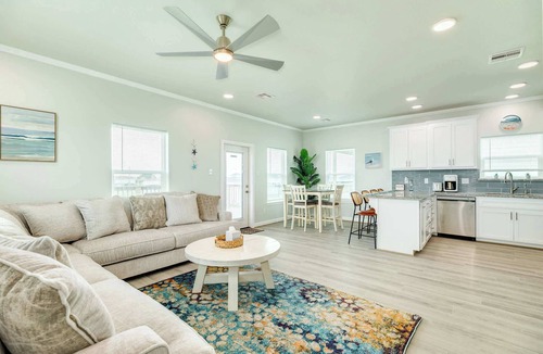 Surfside Beach House | Paradise Found: Spacious Beach House with Ocean Views & Deck