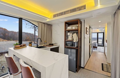 Muskogee Apartment | Paradise Point on Arkansas River Pod with Fire Pit