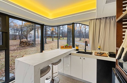 Muskogee Apartment | Paradise Point on Arkansas River Pod with Fire Pit