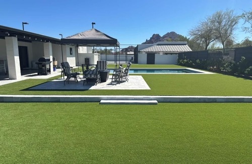 Camelback East House | Paradise Valley 4 bed 4.5 Bath: Sport Court, Sauna, Private pool & Game room,