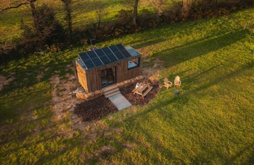 Lalleu Ski Chalet | Parcel Tiny House Carré d'Ach, campagne près de Rennes
