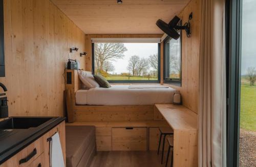 Lalleu Ski Chalet | Parcel Tiny House Carré d'Ach, campagne près de Rennes