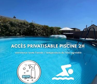 Clermont House | Parenthèse exclusive avec piscine et jacuzzi