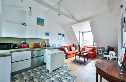 Quartier du Gros-Caillou Apartment | Paris Rooftop Eiffel Tower view by Mon Petit Faré