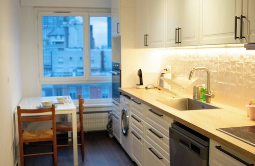 Cœur de Ville Apartment | Paris View & Direct Access Apartment 10 people