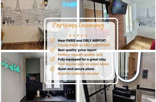 Les Gondoles Apartment | Parisian Cocoon - PARIS ORLY