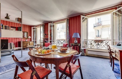 Sorbonne Apartment | Parisian Ruby -Timeless Charm- by Mon Petit Faré