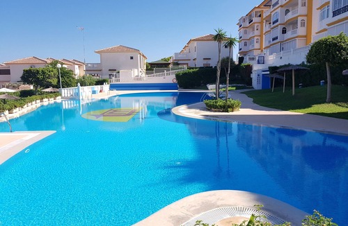Torrevieja Apartment | Park Beach. The apartment is on the corner and has sea views.