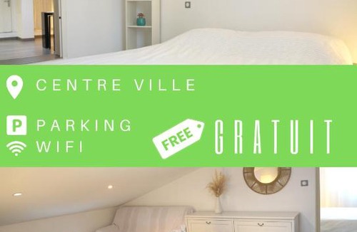 Bas-Vernet Apartment | Parking rue gratuit Centre ville Wifi offert