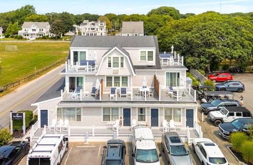 Falmouth Heights Condo | Partial Ocean View Studio with Large Private Deck (307)