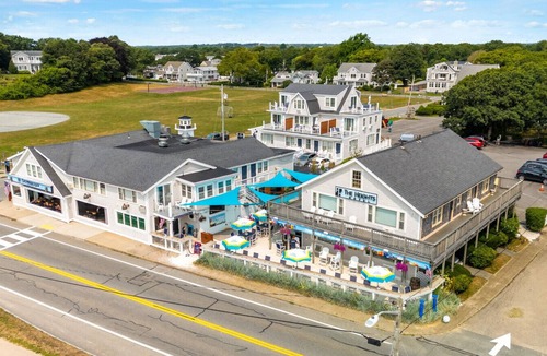 Falmouth Heights Condo | Partial Ocean View Studio with Large Private Deck (307)