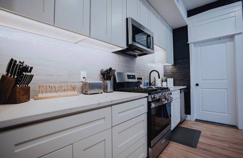 Soulard Apartment | Patio 2BR St Louis Rental – Gateway Arch Access