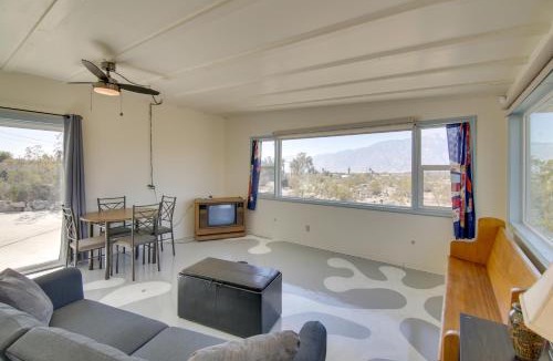 Desert Hot Springs House | Patio and Views Eccentric Desert Hot Springs Home