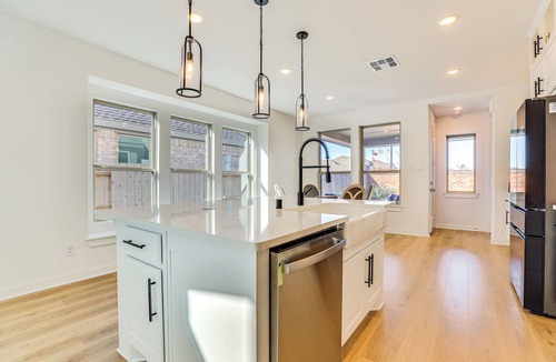 Katy House | Patio & Fenced Yard: Quiet Home in Katy!