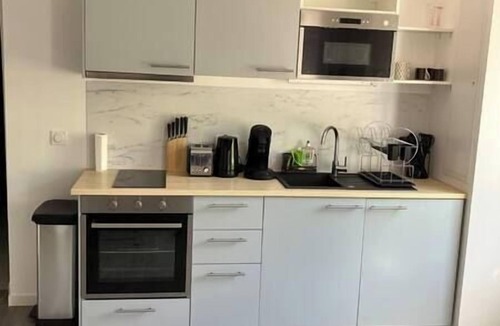 Saint-Martin-d'Uriage Apartment | Patio - Grand 2 Pièces Avec Terrasse