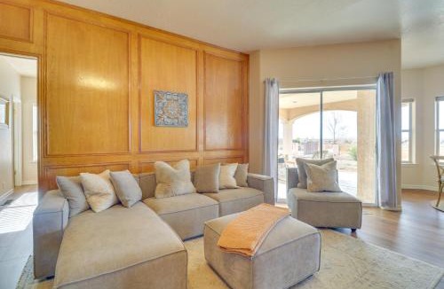 Rio Rancho House | Patio w/Tranquil Views! Home 14 Mi to Albuquerque