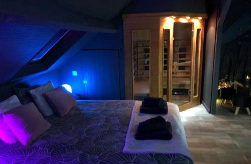 Sorbais Bed & Breakfast | PAUSE NATURE SORBAIS Chambre avec SPA, HAMMAM Shower, SAUNA, STREAMING et arrivée autonome