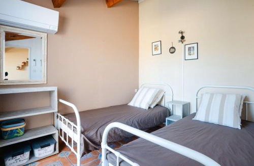 Foulquines Villa | Pavillon confortable à Narbonne-Plage avec piscine et parking privés - FR-1-409-203