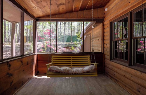 Clarkesville Cottage | Pawsibilities - Pet Friendly with Game Room and Hot Tub!