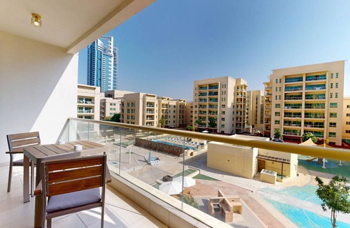The Greens Apartment | Peaceful 2 Bed l Sheikh Zayed Road l The Greens