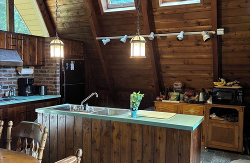 Ellenburg Depot Ski Chalet | Peaceful 3-Bedroom Chalet on Chazy Lake
