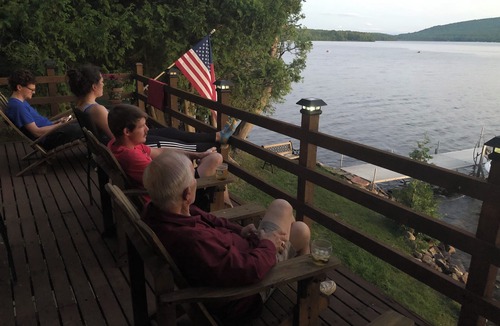 Ellenburg Depot Ski Chalet | Peaceful 3-Bedroom Chalet on Chazy Lake