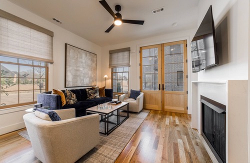 Rogers Condo | Peaceful 3-bedroom condo in charming downtown Rogers