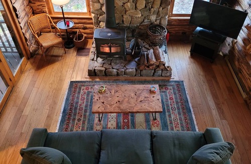 Town of Bleecker Cabin | Peaceful and Private Adirondack Log Cabin