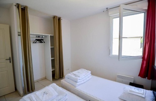 Azille Hotel | Peaceful Apartments Perfect for Group Getaways | Seasonal Pool + BBQ