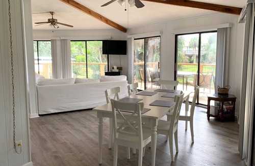 Alligator Point House | Peaceful beach in a boating and fishing paradise-Golf cart included in rental!
