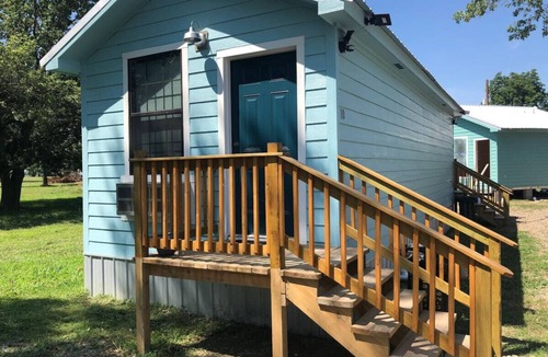 Lake Village Cottage | Peaceful cabin in orchard! Great Internet!