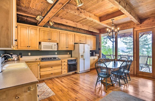 Garden Valley Cabin | Peaceful Cabin w/Mtn + River Views, Fire Pit