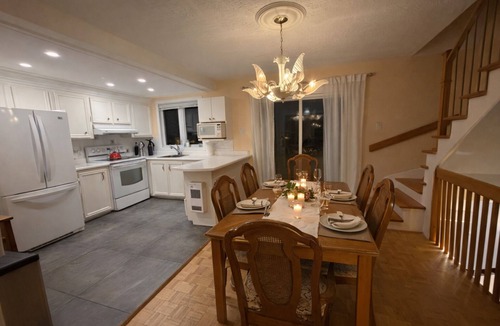 Saint-Hippolyte Ski Chalet | Peaceful chalet on private lake.