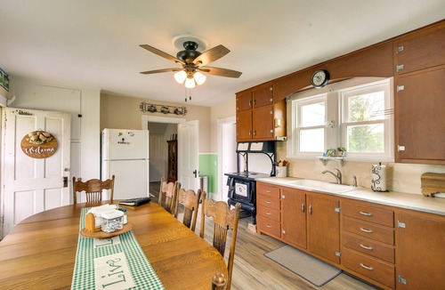 Washington House | Peaceful Country Home in Serene Setting with Yard